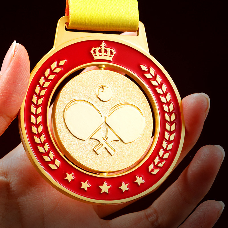 Medallas de tenis de mesa, oro - Table Tennis Zlc reseña y precio
